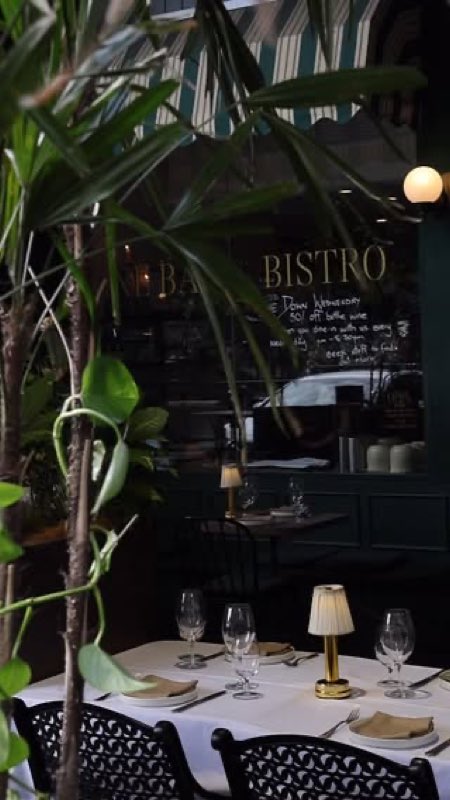 The intimate South City Wine bistro interior